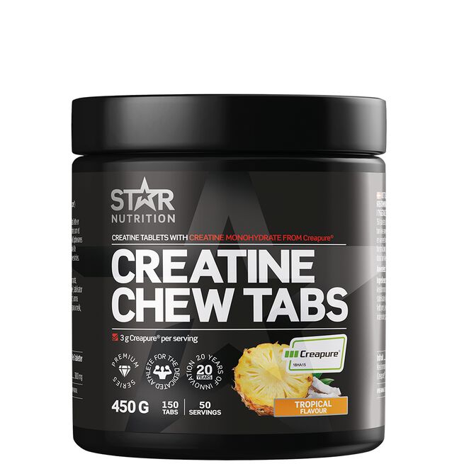Star Nutrition Creatine Chew Tabs Tropical