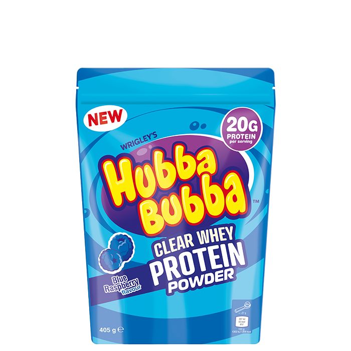 Hubba Bubba Clear Whey Blue Raspberry