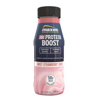 Maxim Strength Protein Boost Strawberry Blast