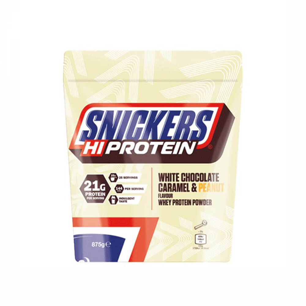 Snickers Protein Powder White Chocolate Caramel and Peanut