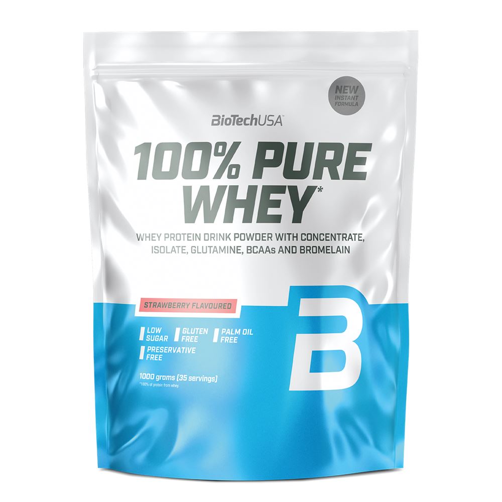 100% Pure Whey Strawberry