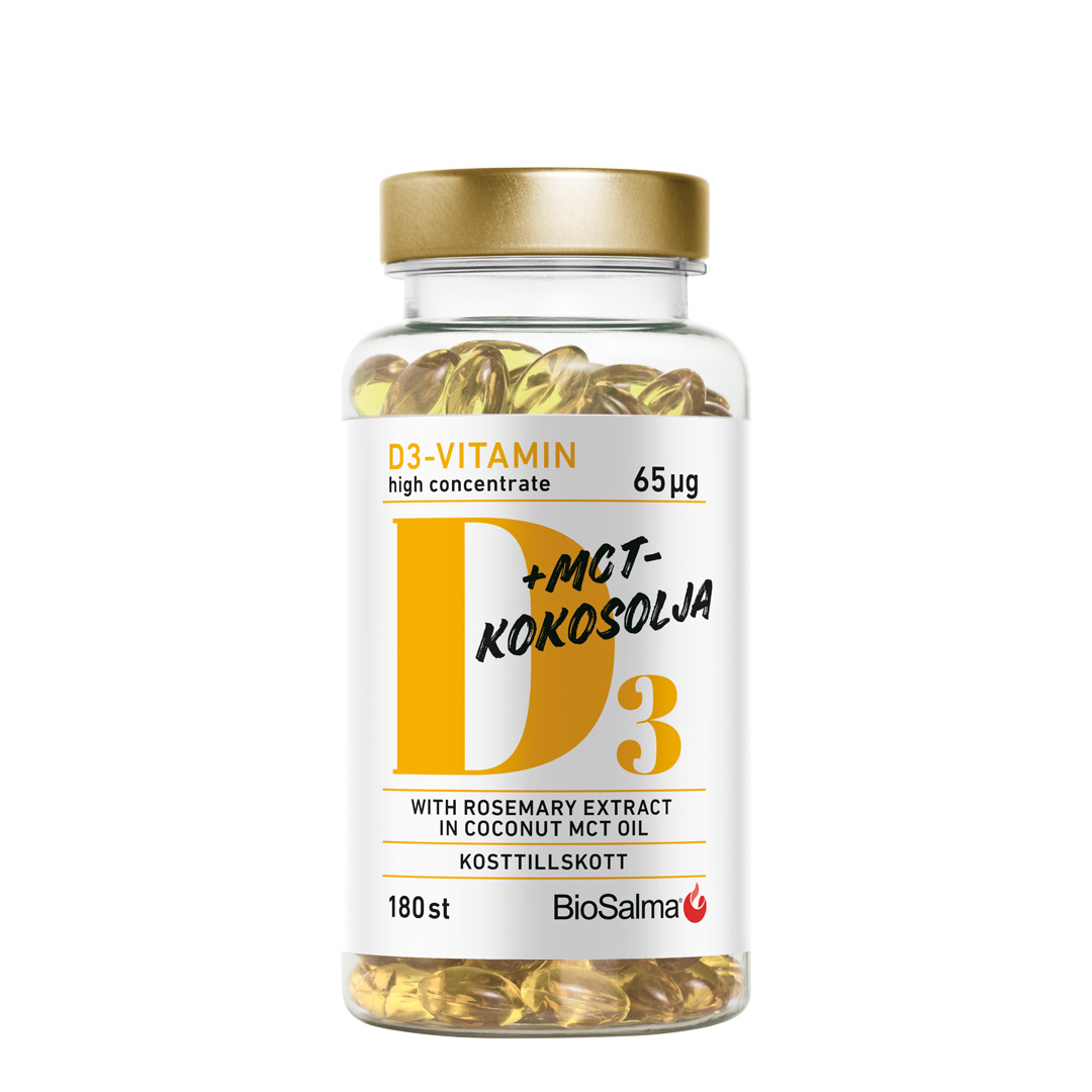 Biosalma D3 Vitamin 65 Μg+ Mct