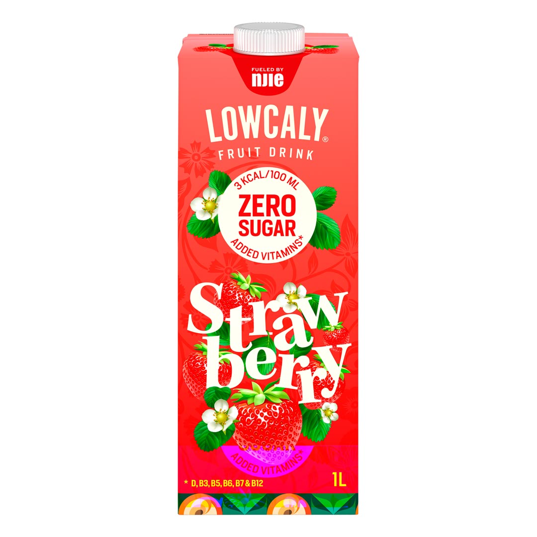 Njie Fruktdryck Strawberry Orange