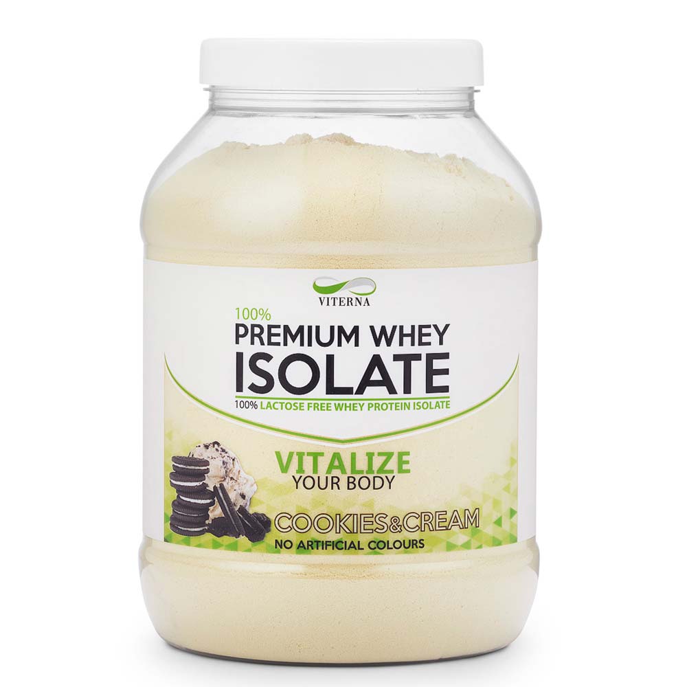 Viterna 100% Premium Whey Isolate Cookies & Cream