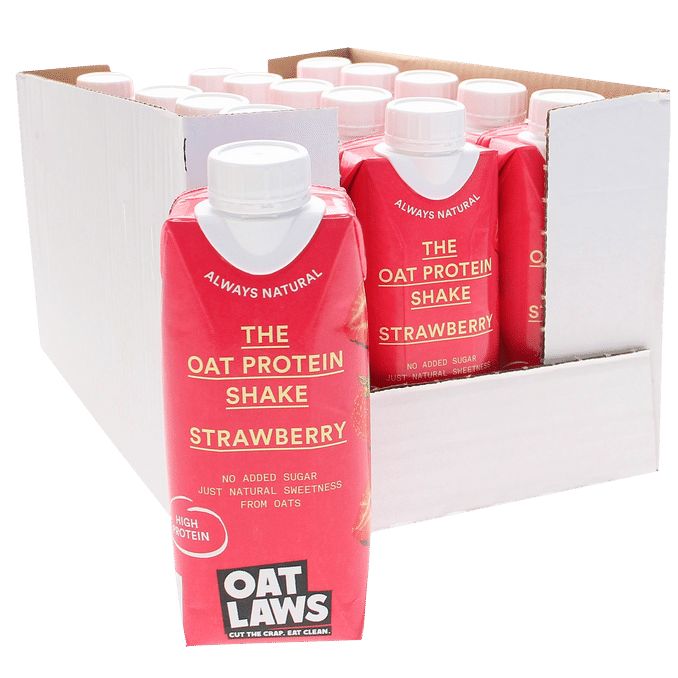 Oatlaws Havre Protein Shake Jordgubbe
