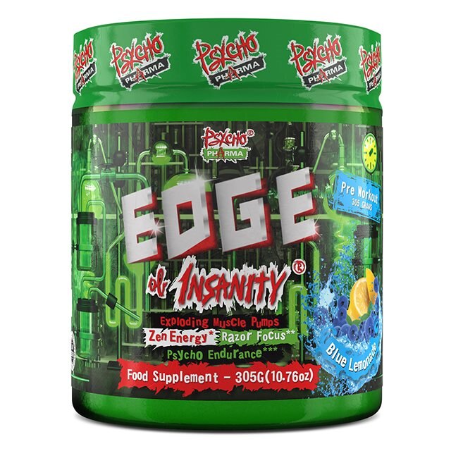 Psycho Pharma Edge of Insanity Blue Lemonade