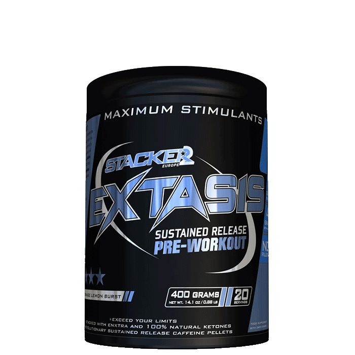 Extasis Pre Workout Rage Lemon Burst