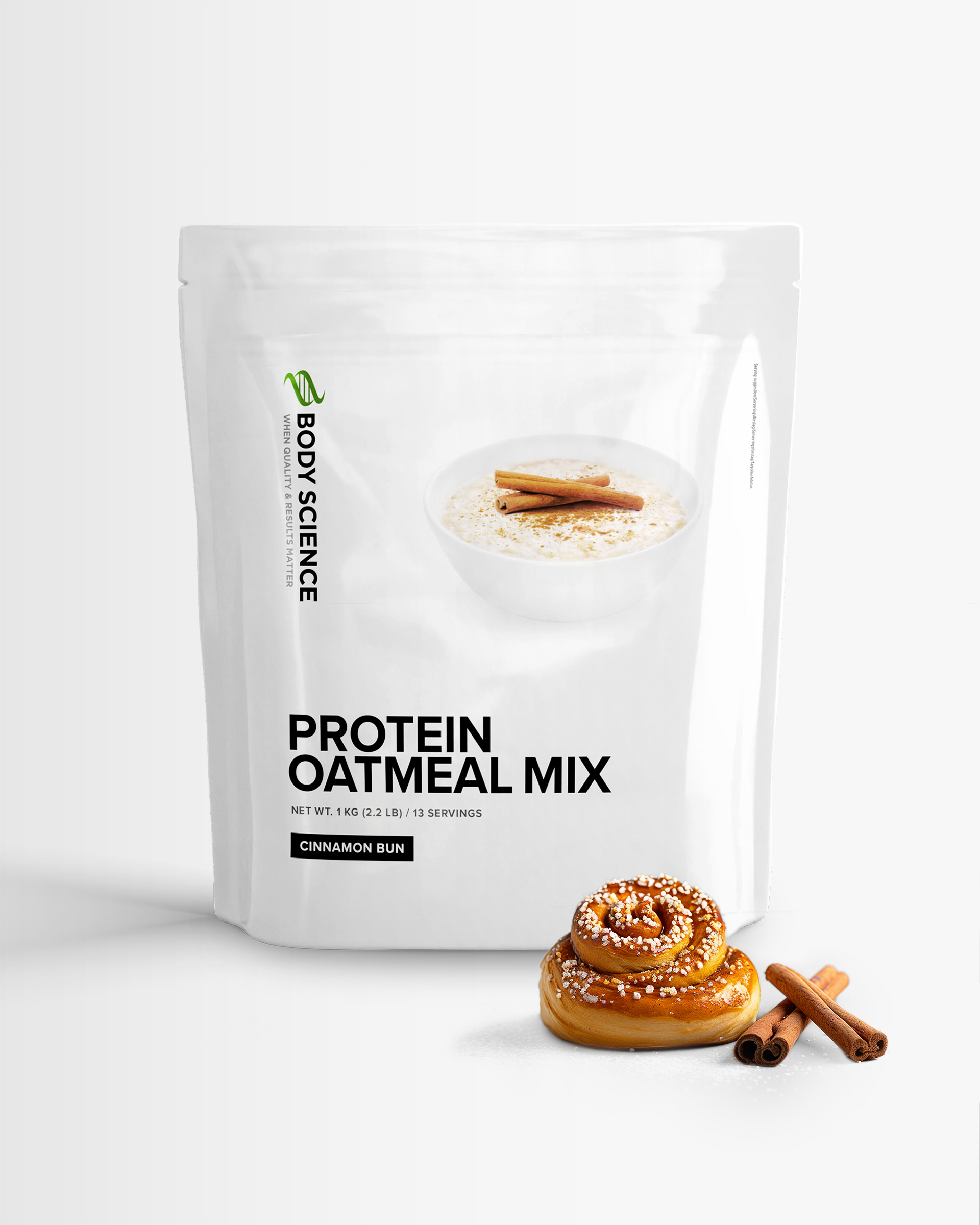 Body Science Protein Oatmeal Mix Cinnamon Bun