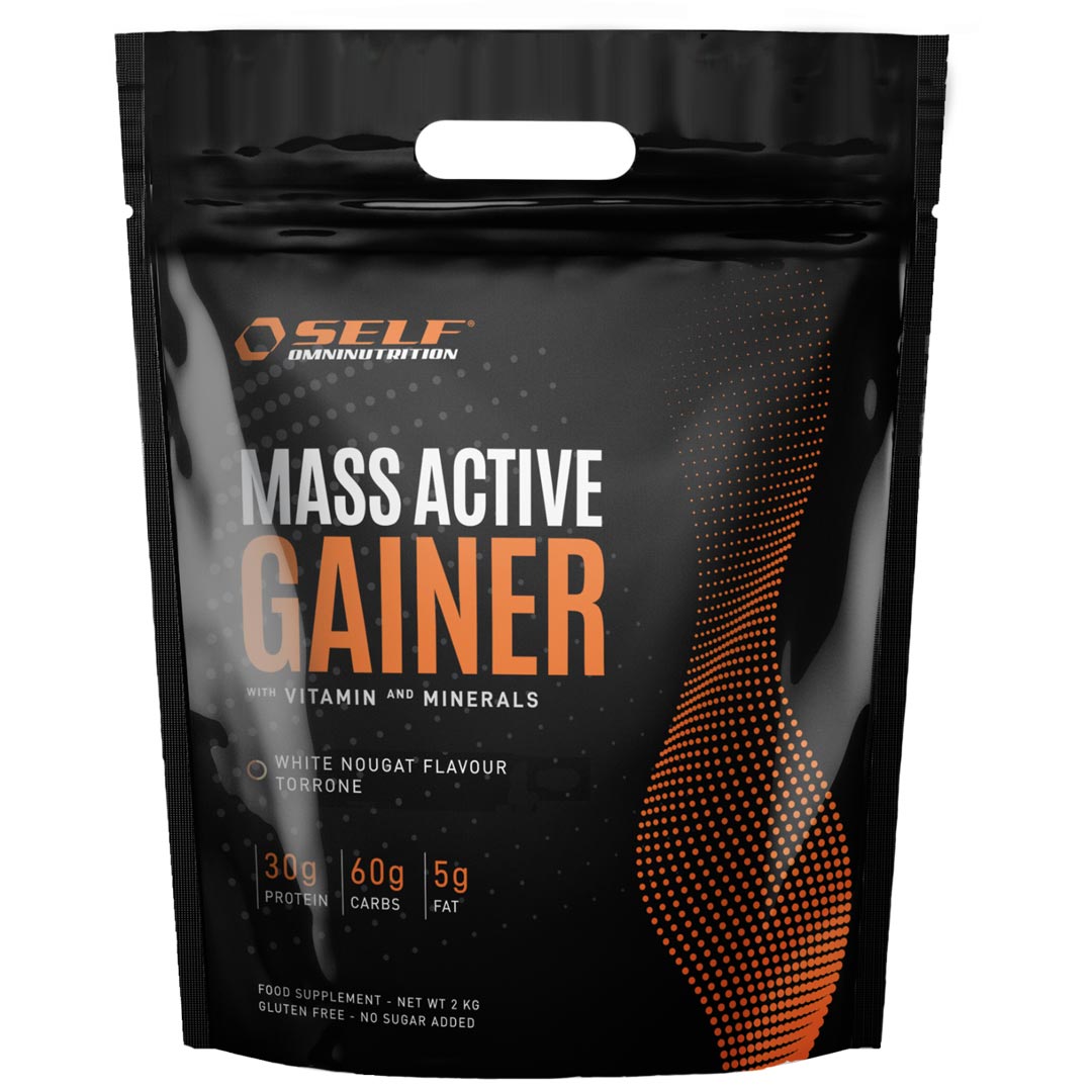 Mass Active Gainer White Nougat Torrone
