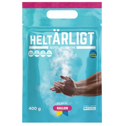 Heltärligt Äggvitepulver Hallon