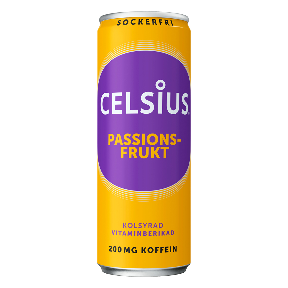 Celsius Passionsfrukt - Sprudlande