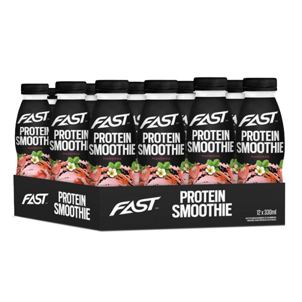 Natural Protein Smoothie Strawberry