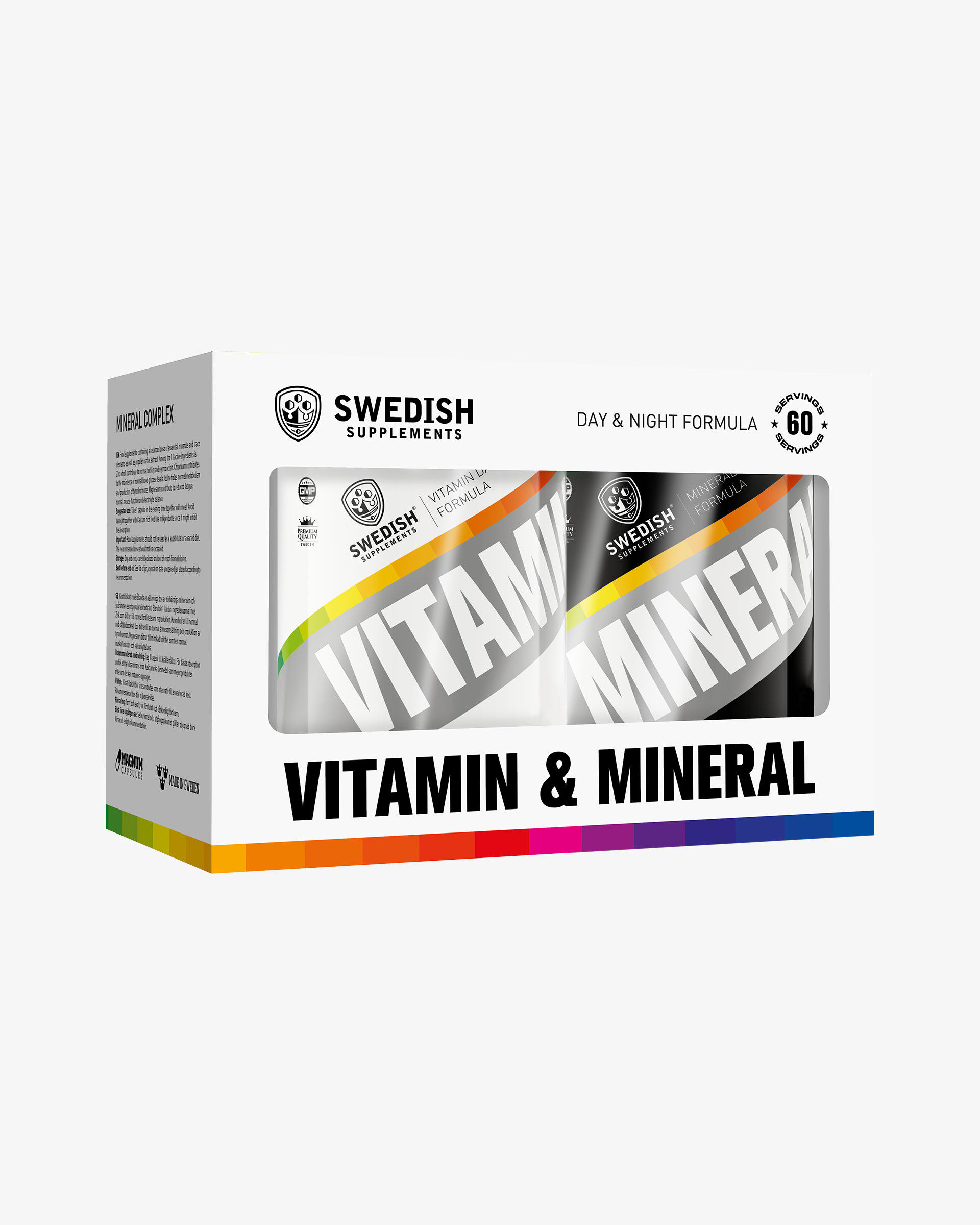 Swedish Supplements Vitamin & Mineral Complex Multivitamin