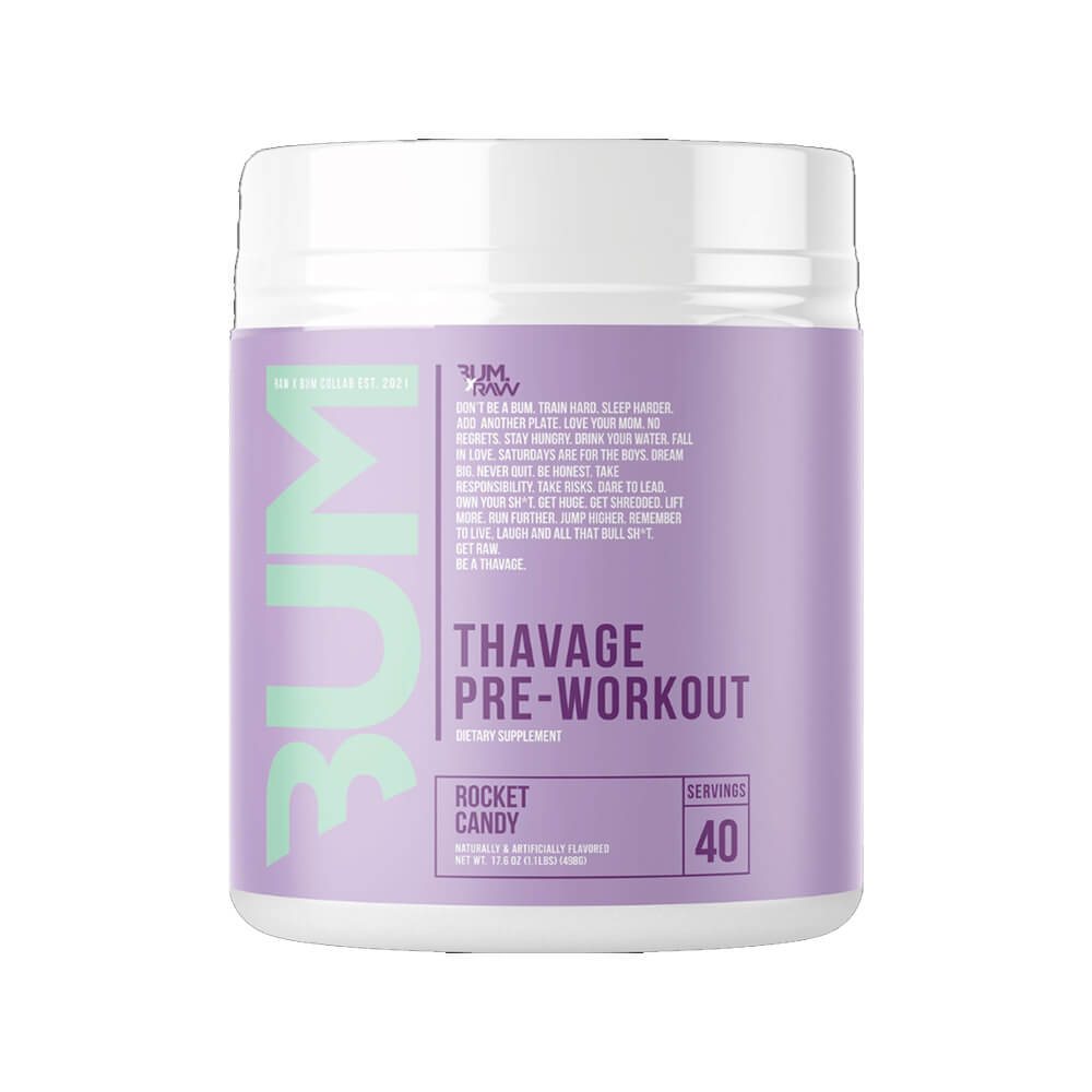 RAW Nutrition Thavage Pre-Workout Rocket Candy