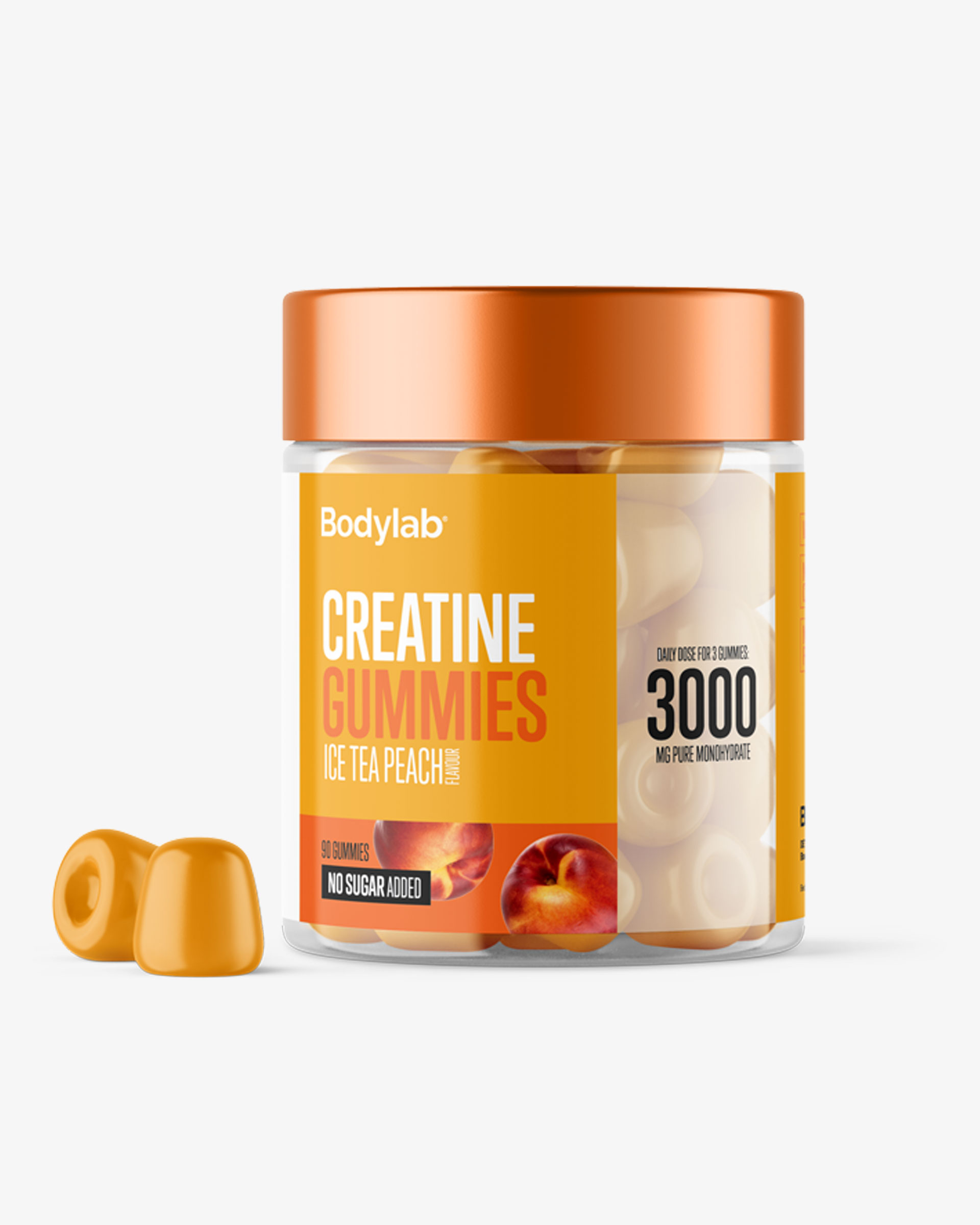 Bodylab Creatine Gummies Ice Tea Peach