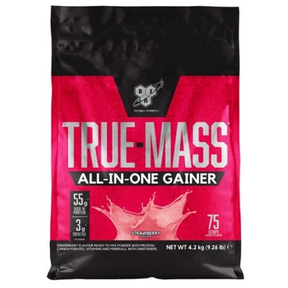 Bsn True Mass All-in-one Gainer, Strawberry