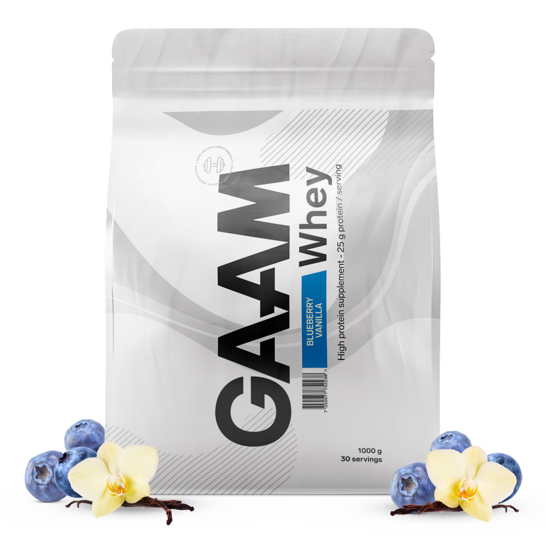 Gaam 100% Whey Premium Blueberry Vanilla