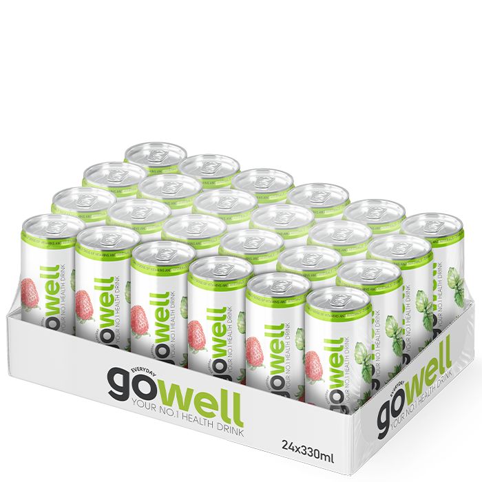 Jordgubb Hallon Mynta