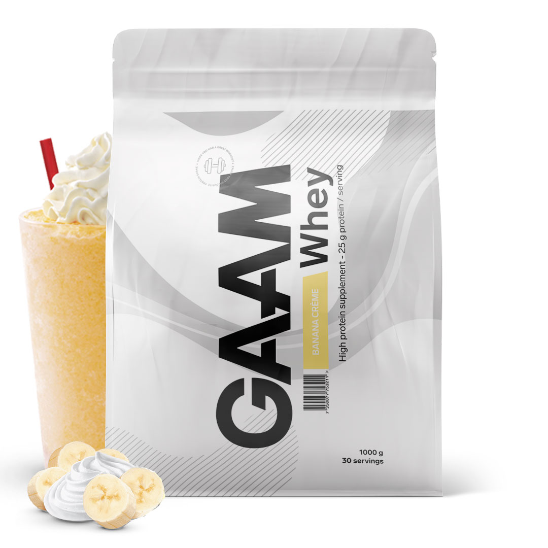 Gaam 100% Whey Premium Banana Créme