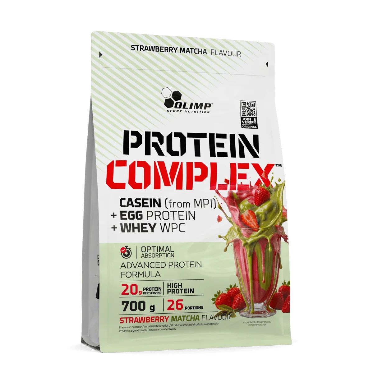 Protein Complex Strawberry Matcha