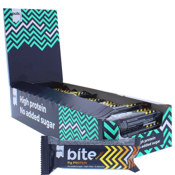 Puls Nutrition Proteinbars Bite Banoffee