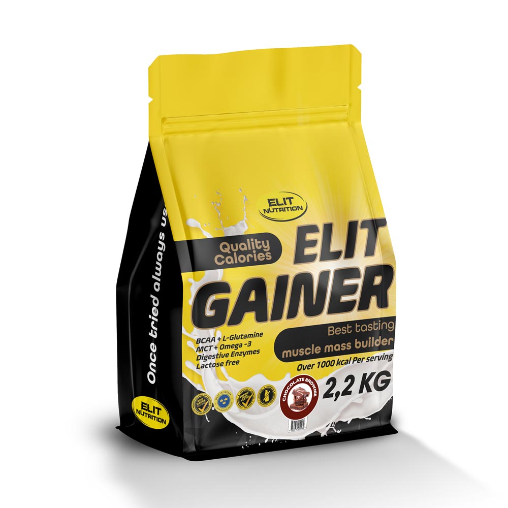 Elit Nutrition Gainer - Lactose Free Chocolate Brownie