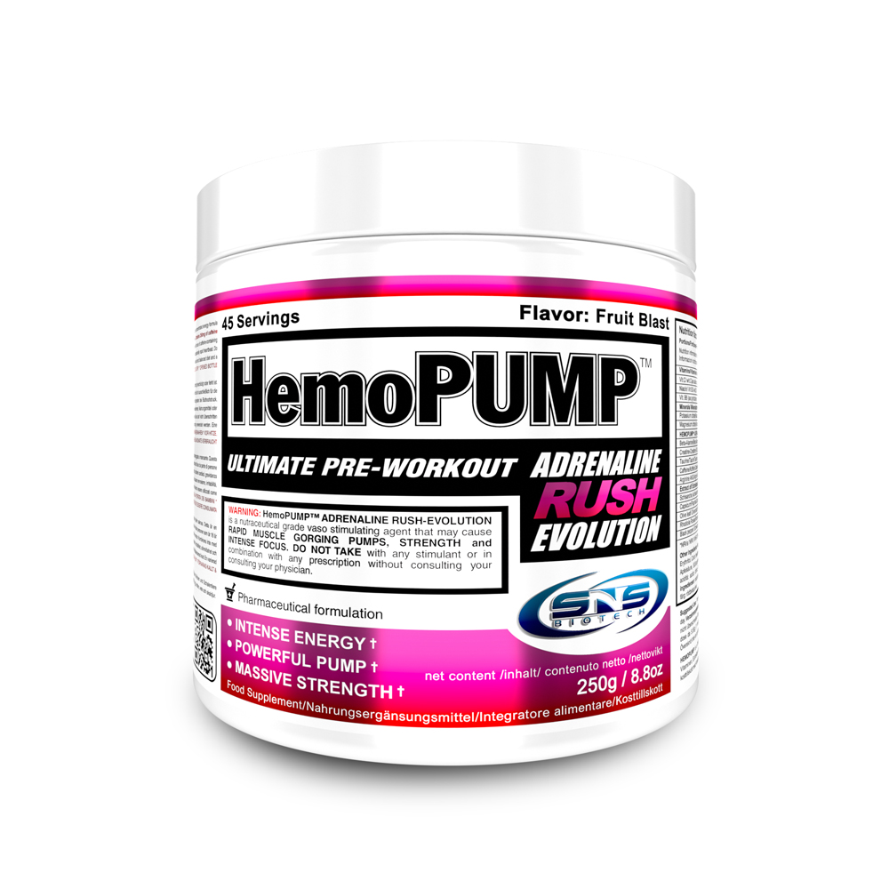 Hemopump Adrenaline Rush Evolution Fruit Blast