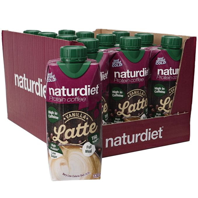 Naturdiet Shake Protein Vanilla Latte