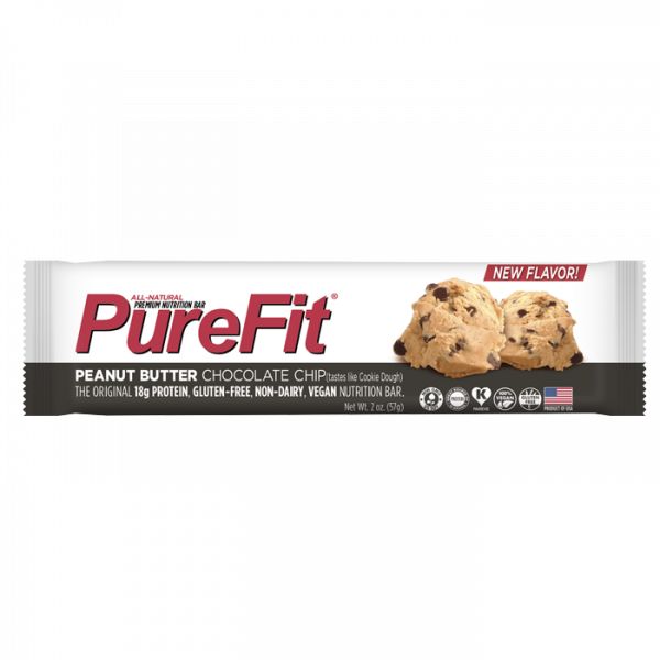 Vegan Protein Bar Peanut Butter Choc Chip