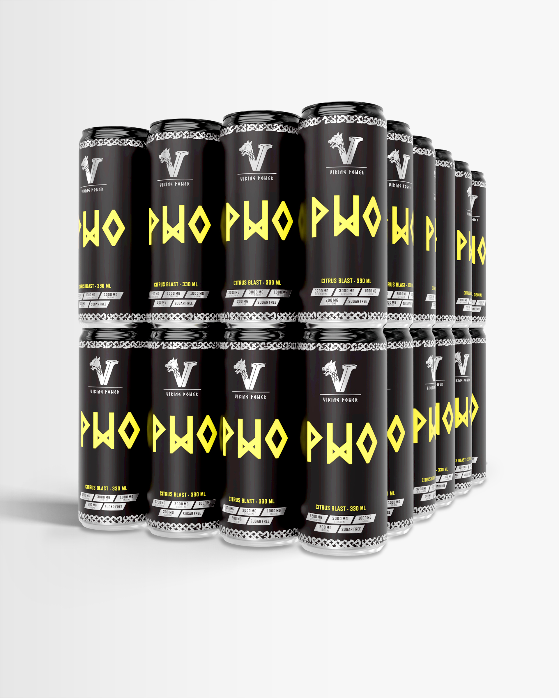 Viking Power PWO Energidryck Citrus Blast