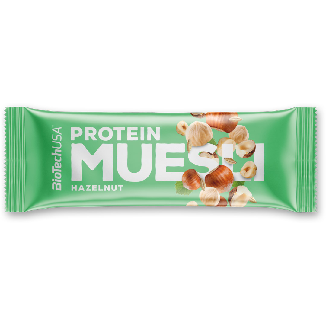 BioTechUSA Protein Muesli Bar Hazelnut
