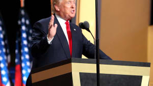 Donald Trump s'exprime sur les taux et le président de la Fed