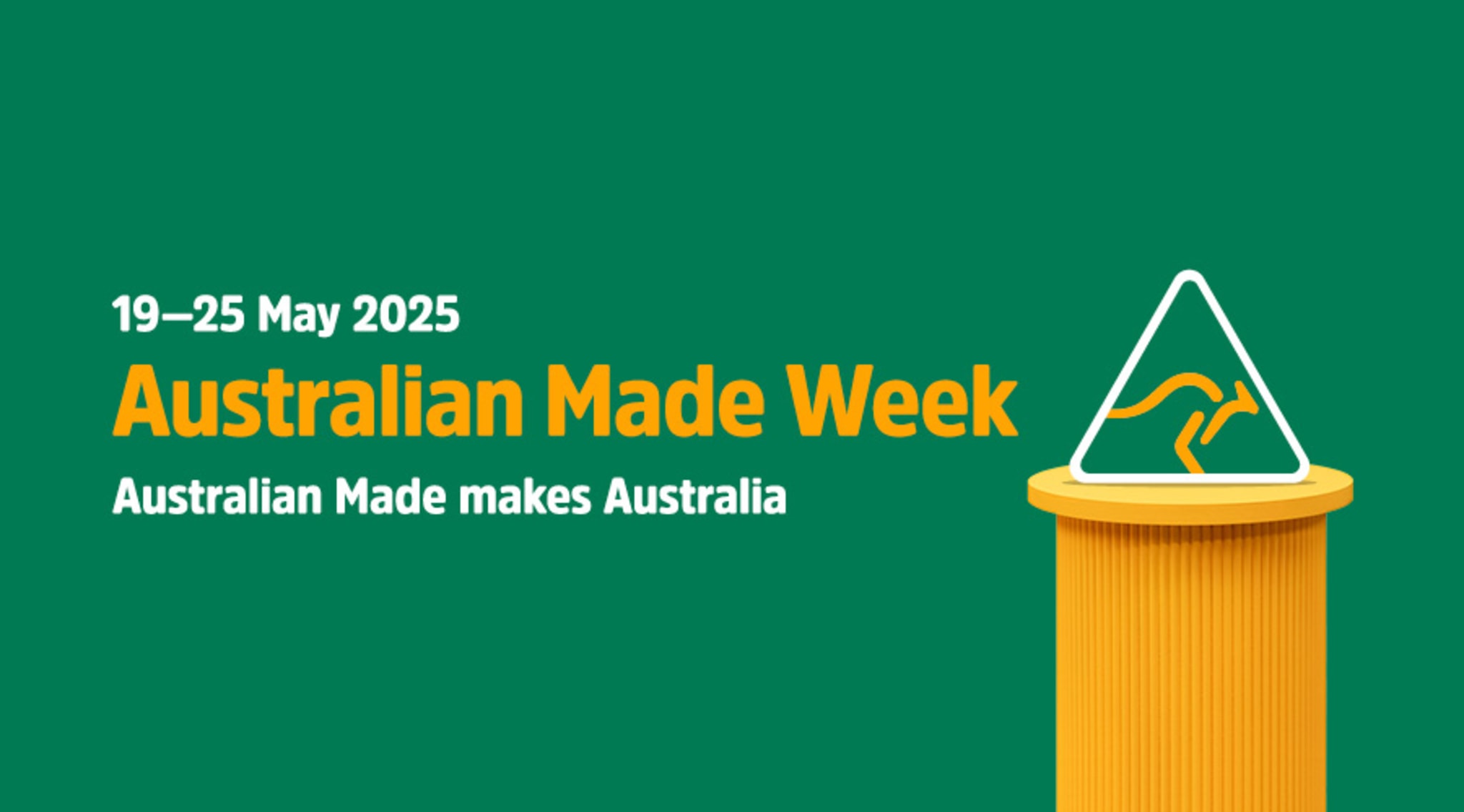 Australian Made Week 2025 Graphic