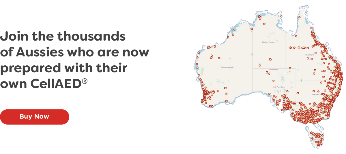 Join the thousands of Aussies who are now prepared with their own CellAED