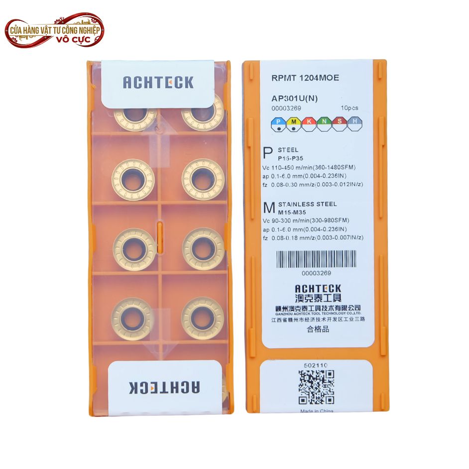 Mảnh dao phay RPMT1204MOE-AP301U(N)