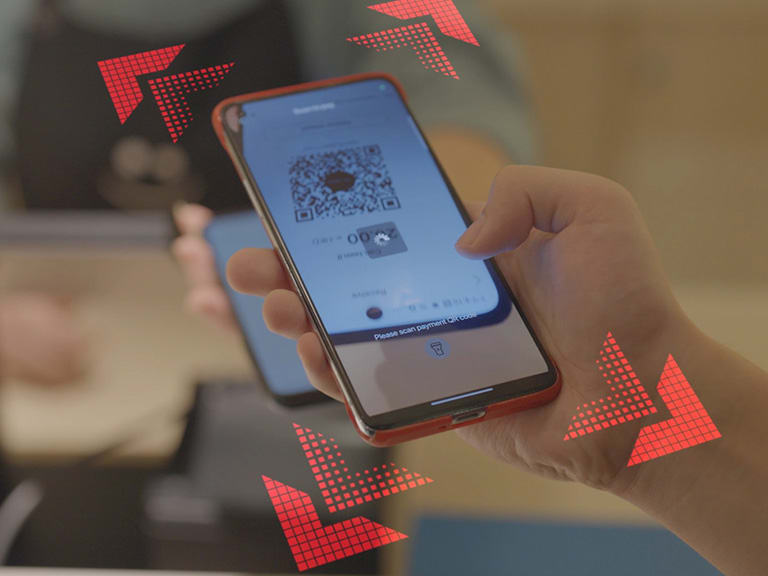 A digital currency pilot on a smartphone