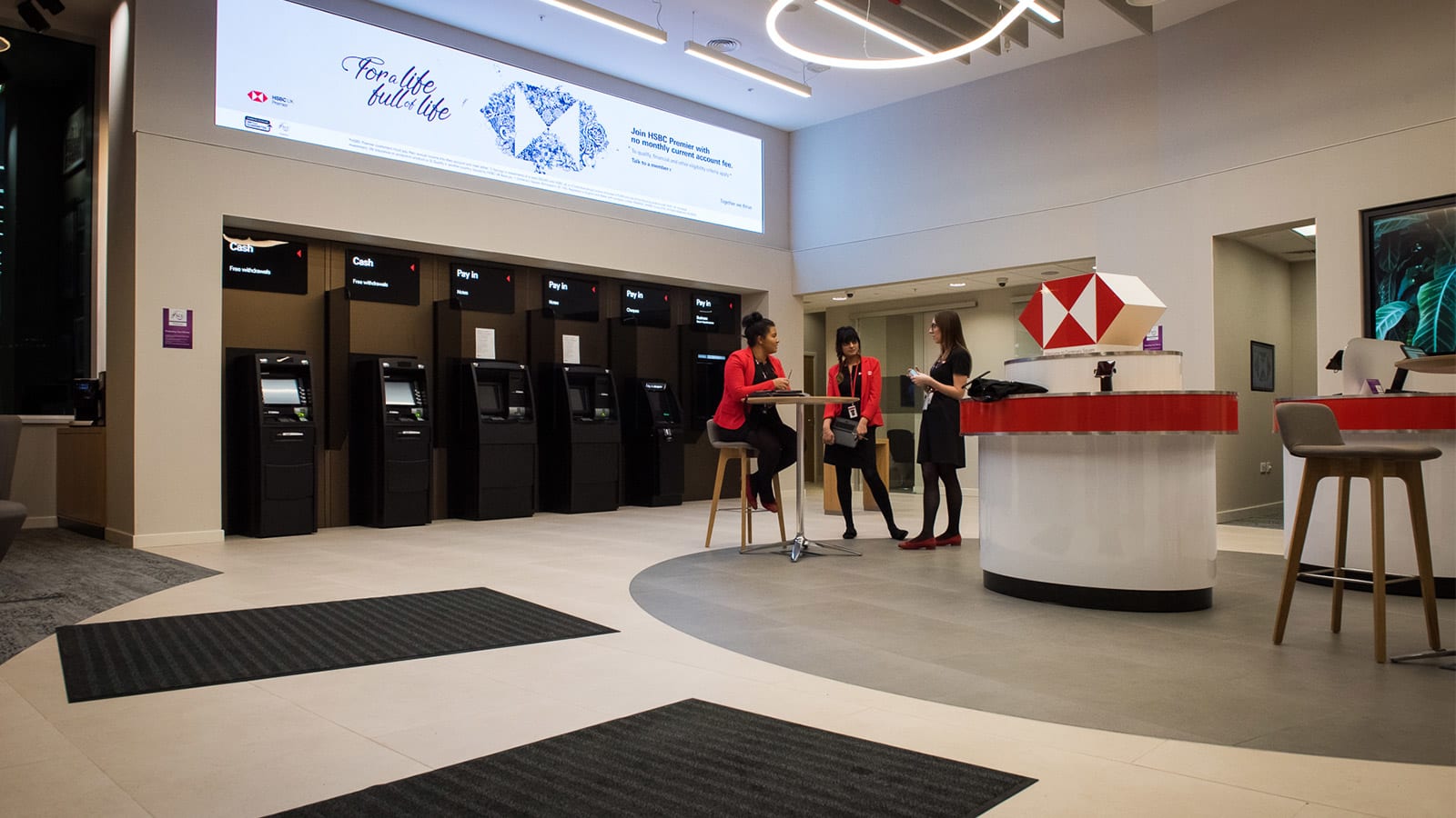 HSBC UK headquarters in Birmingham, UK