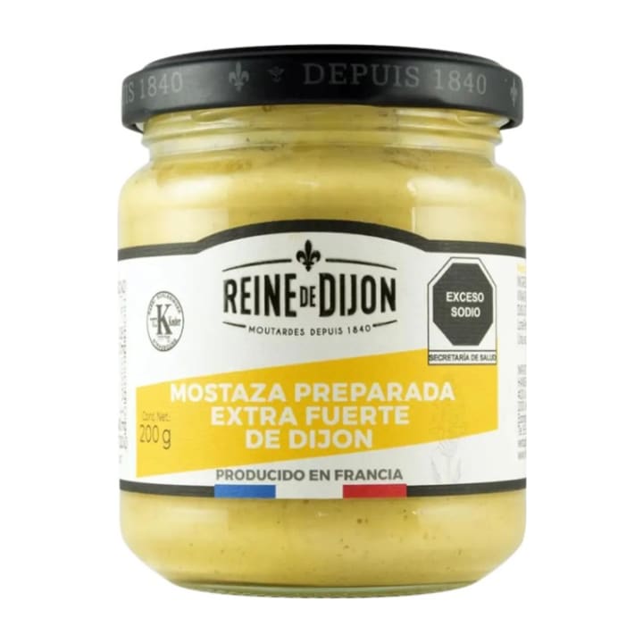 Mostaza Reine de Dijon Preparado Fuerte 200 g