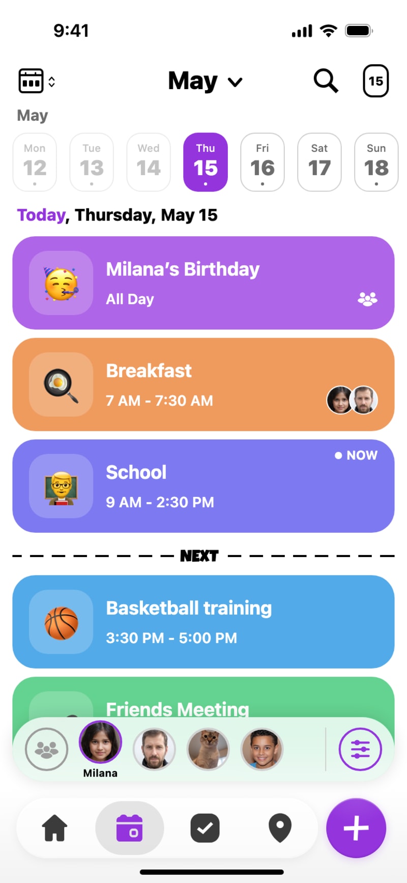 Shared Calendar