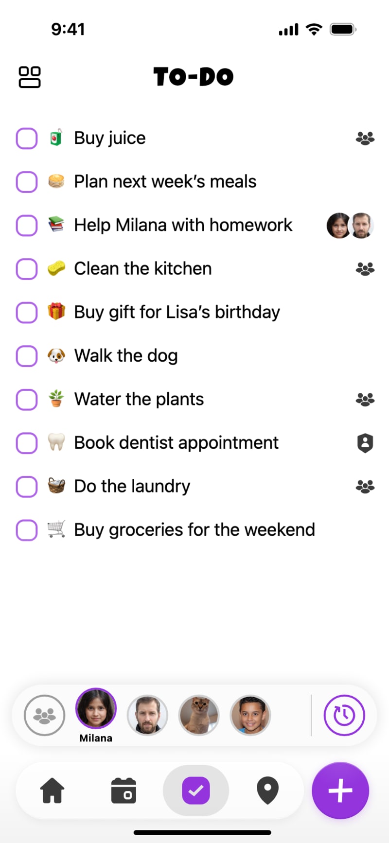 Shared To-Do List
