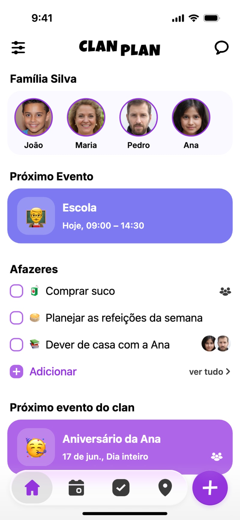 Planeje a vida juntos