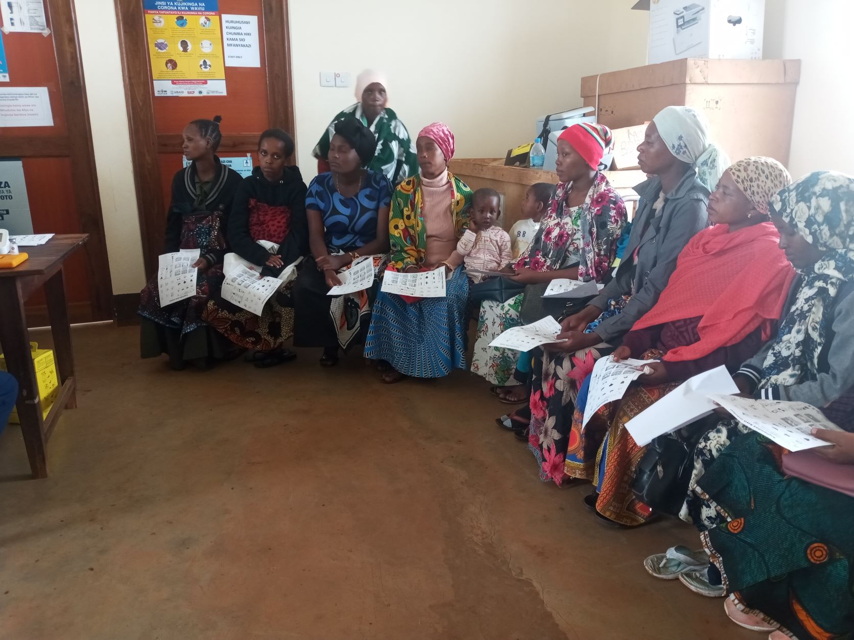 2022-01-18_Health Training To Pregnant Women At Dareda Kati Dispensary - small.jpg