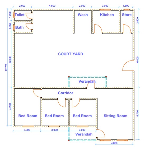 Gajal Doctor house layout.jpg