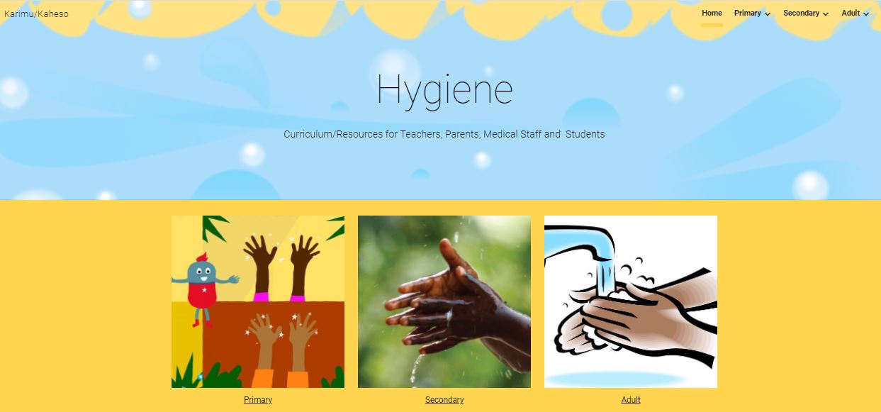 Hygiene education Screen cap.JPG