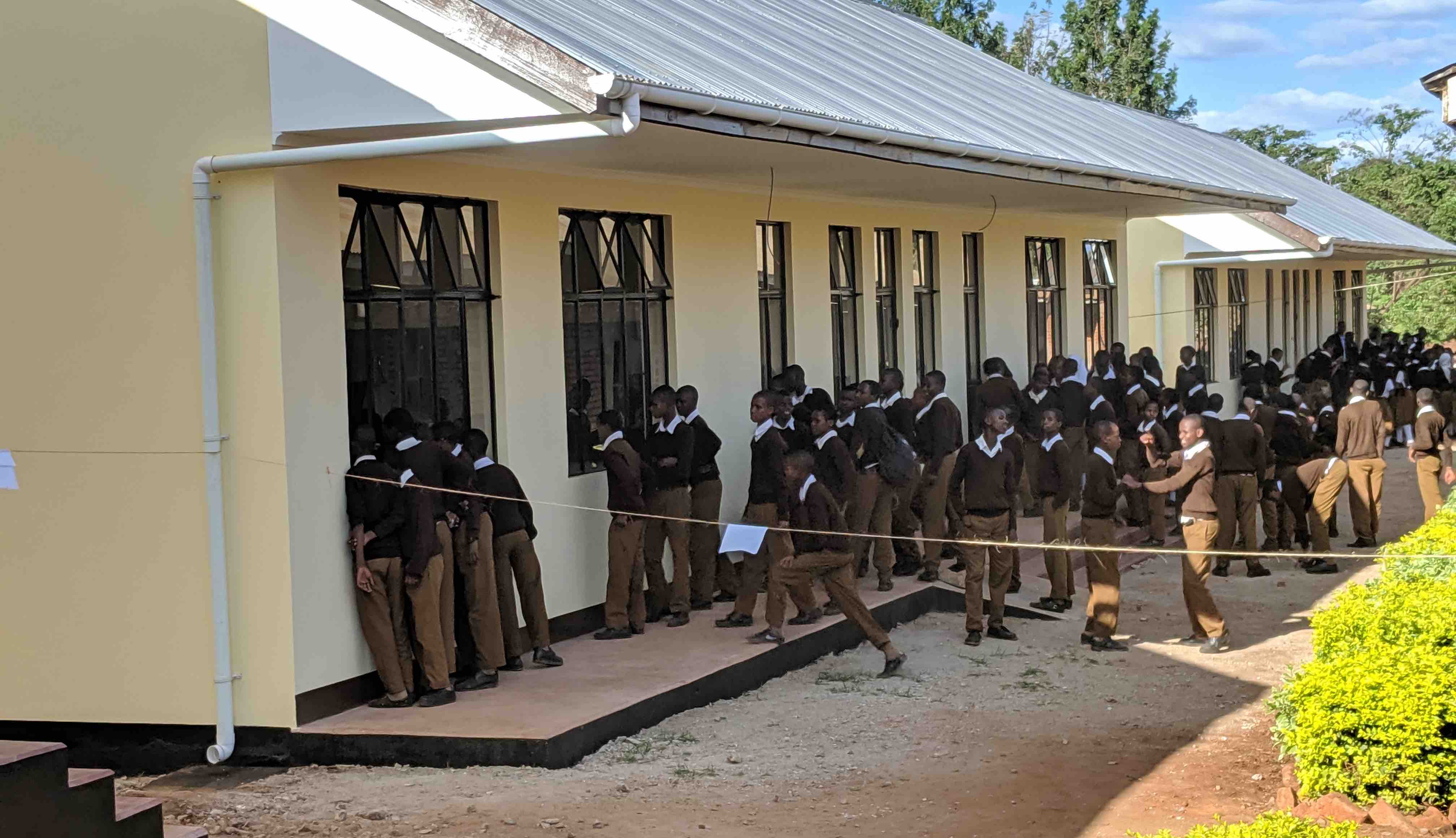 5.5 Project 2019 - New Classrooms in Ayalagaya during National Exam copy.jpg