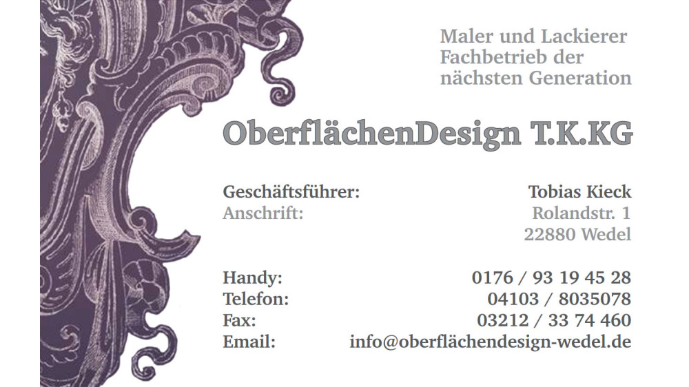 OberflächenDesign T. K. e. K. in Wedel