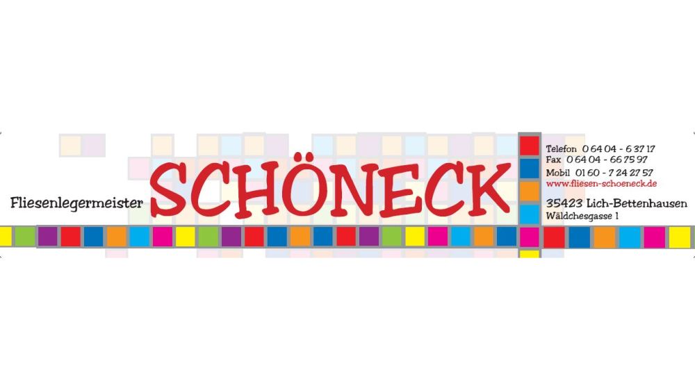 Fliesenlegermeister Michael Schöneck in Lich