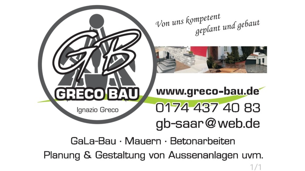 Greco Bau in Saarbrücken