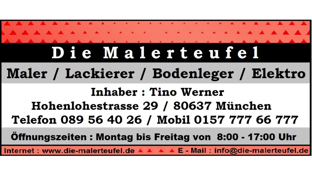 Tino Werner Die Malerteufel in München