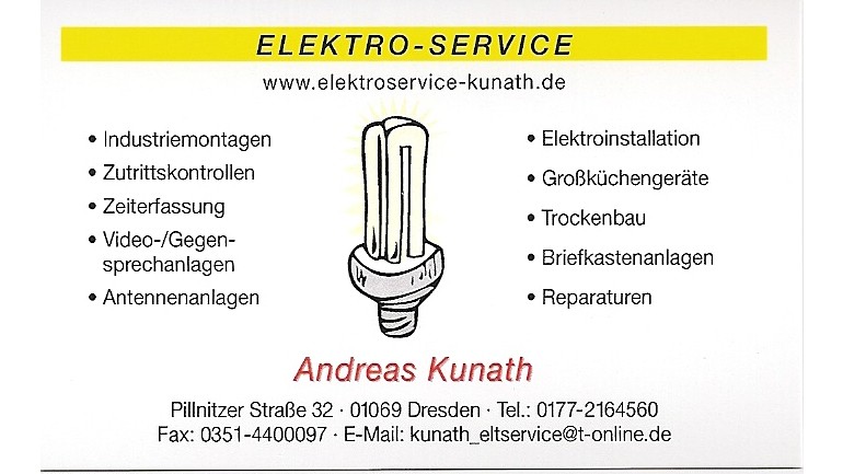 Andreas Kunath Elektroinstallationen/ Trockenbau in Dresden